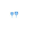 2 coupes menstruelles Satisfyer Dark Bleu FEEL GOOD 